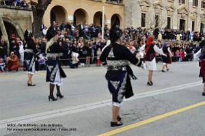 136- Rhodes- Defile Dodecanese grec